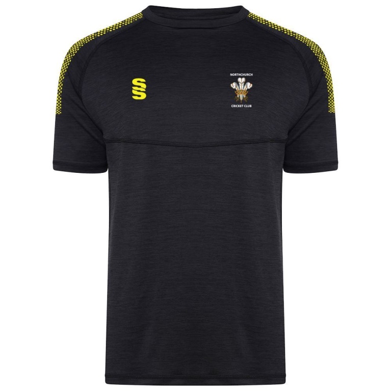 Dual Gym T-shirt : Black Melange