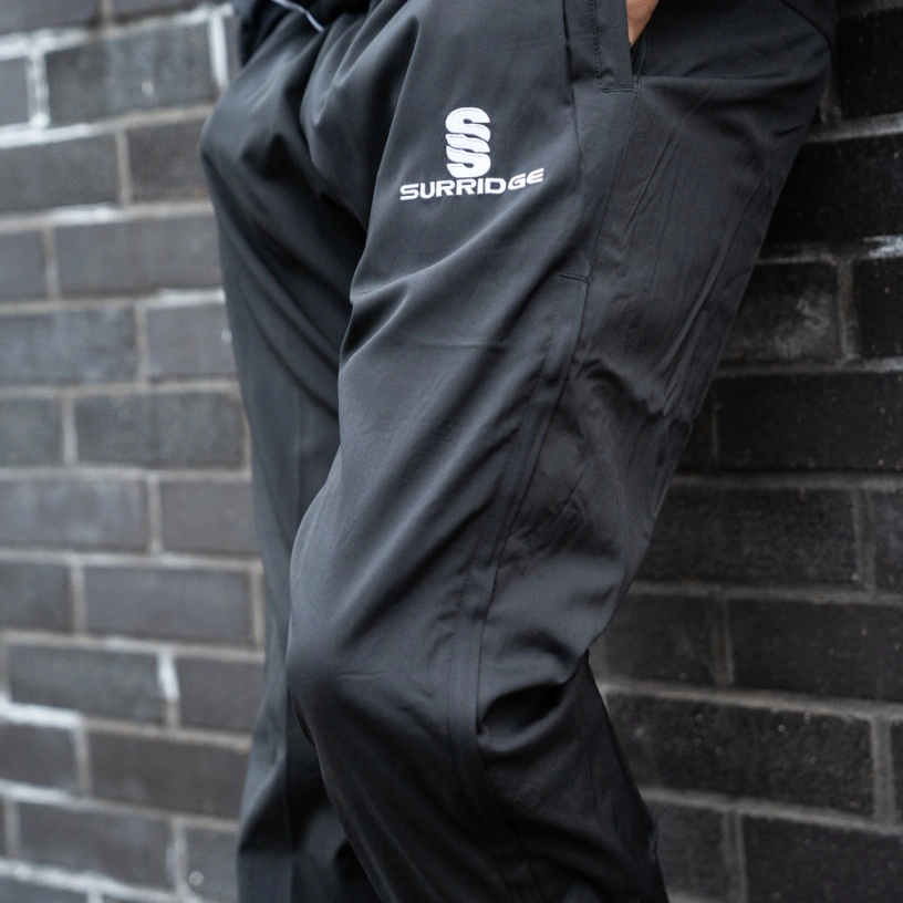 Poplin Track Pant : Black