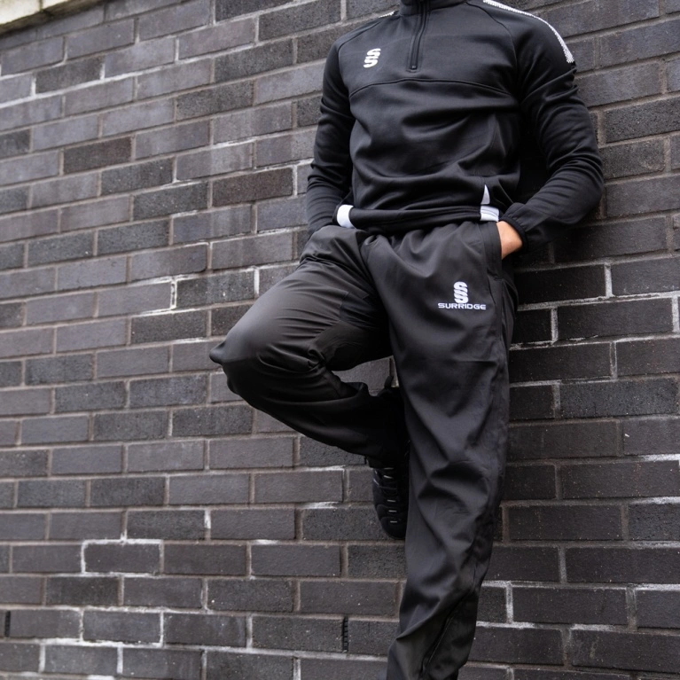 Poplin Track Pant : Black