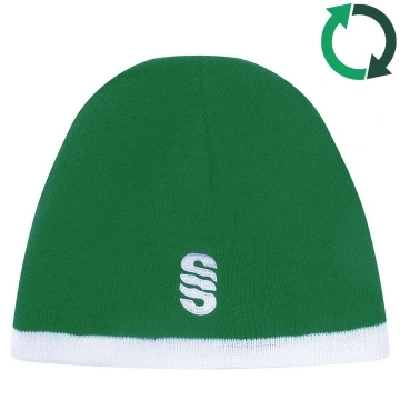 Reversible Beanie EMERALD/BOTTLE