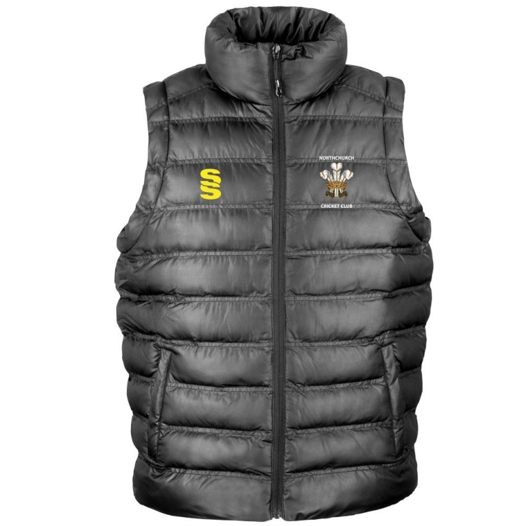 Padded Gilet : Black