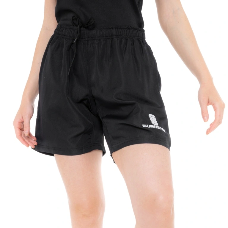 Women's Ripstop Pocketed Shorts : Black