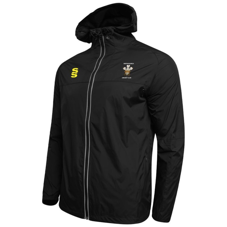 Dual Full Zip Training Jacket : Black